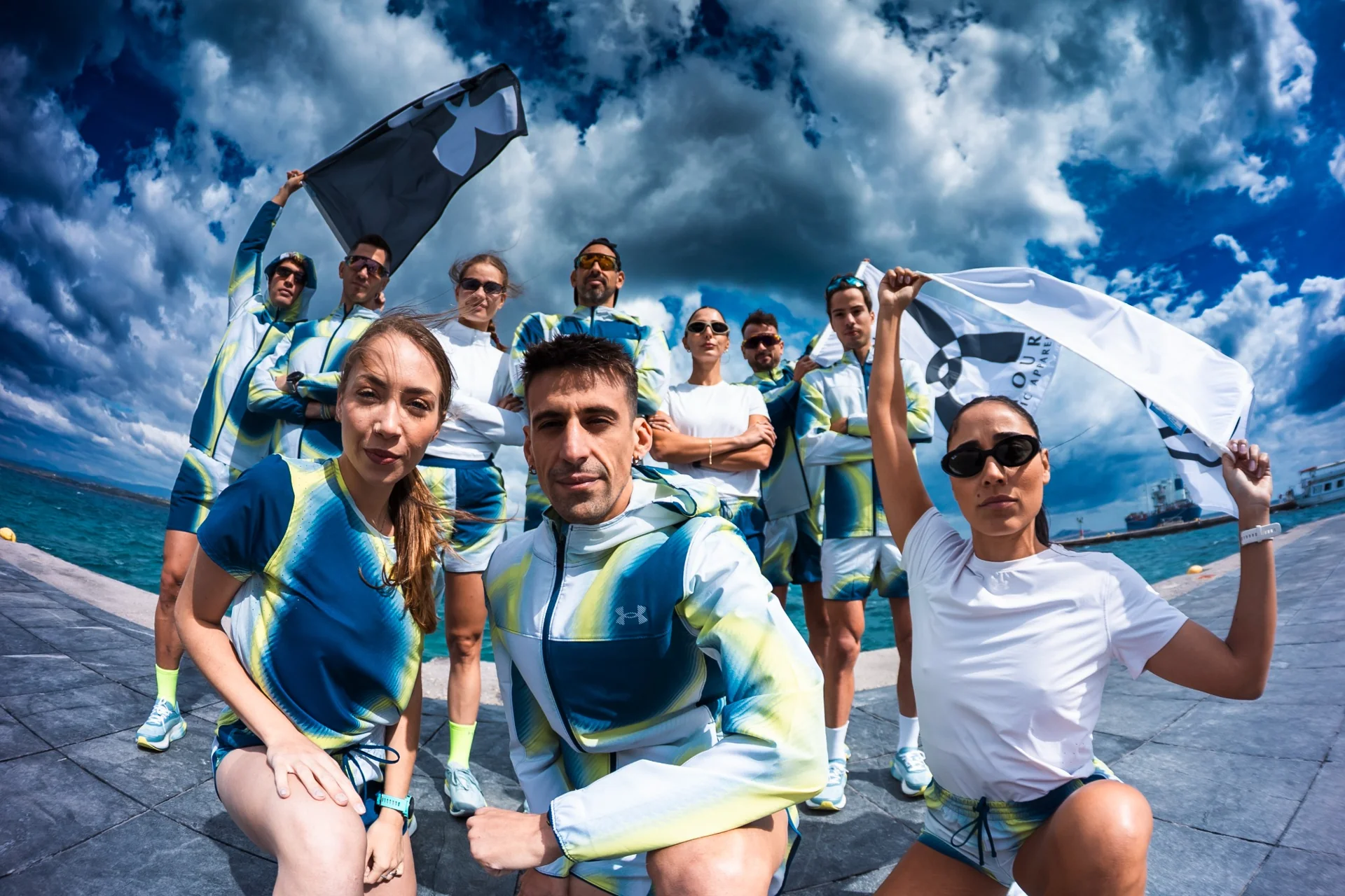 Η ομάδα Under Armour στις Σπέτσες